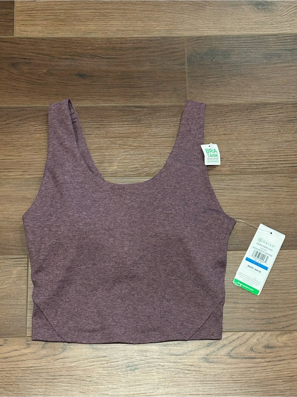 Gaiam Flow Bra Tank Medium Support XS